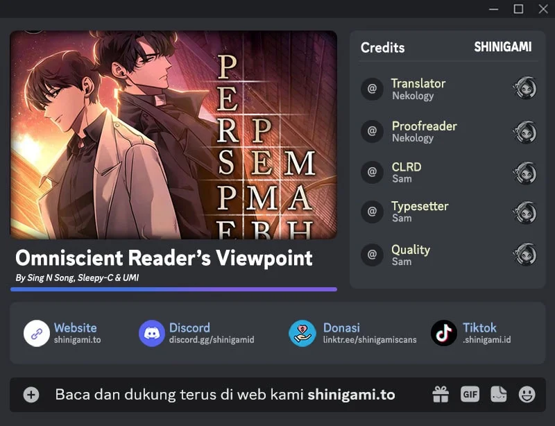 Omniscient Readers Viewpoint Chapter 310 halaman 1