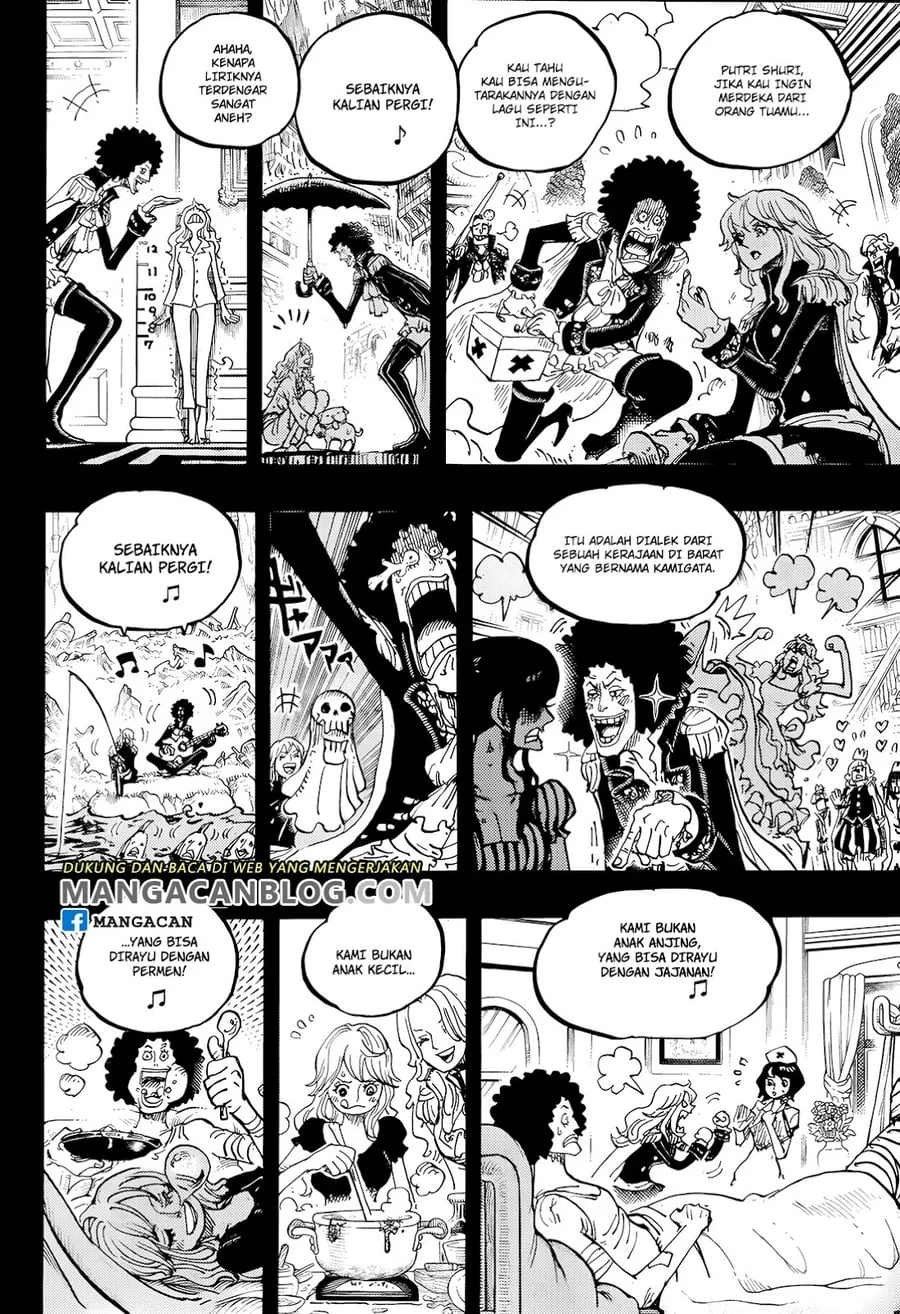One Piece Chapter 1185 halaman 8