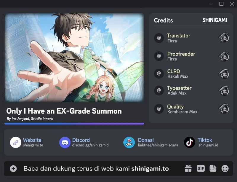 Only I Have An EX-Grade Summon Chapter 32 halaman 1
