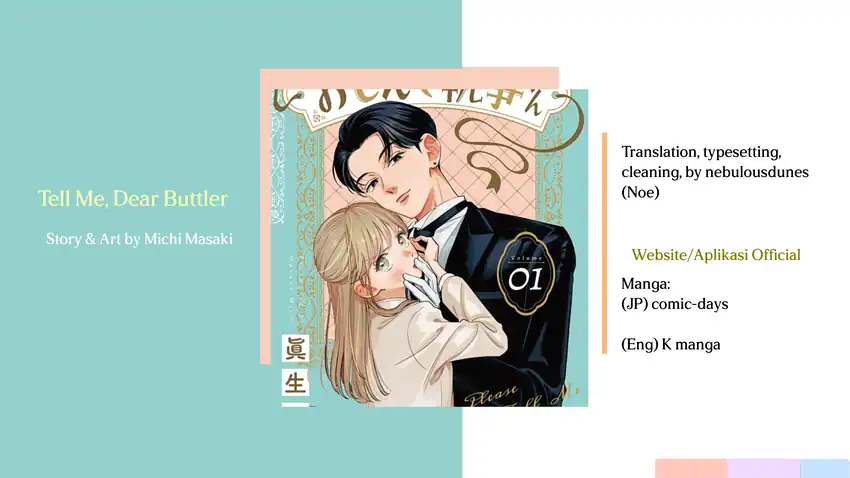 Oshiete Shitsuji-Kun Chapter 4 halaman 1