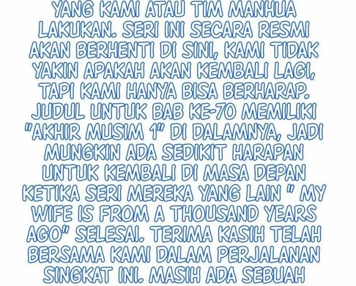 Please Behave, My Wife Chapter 70 halaman 34