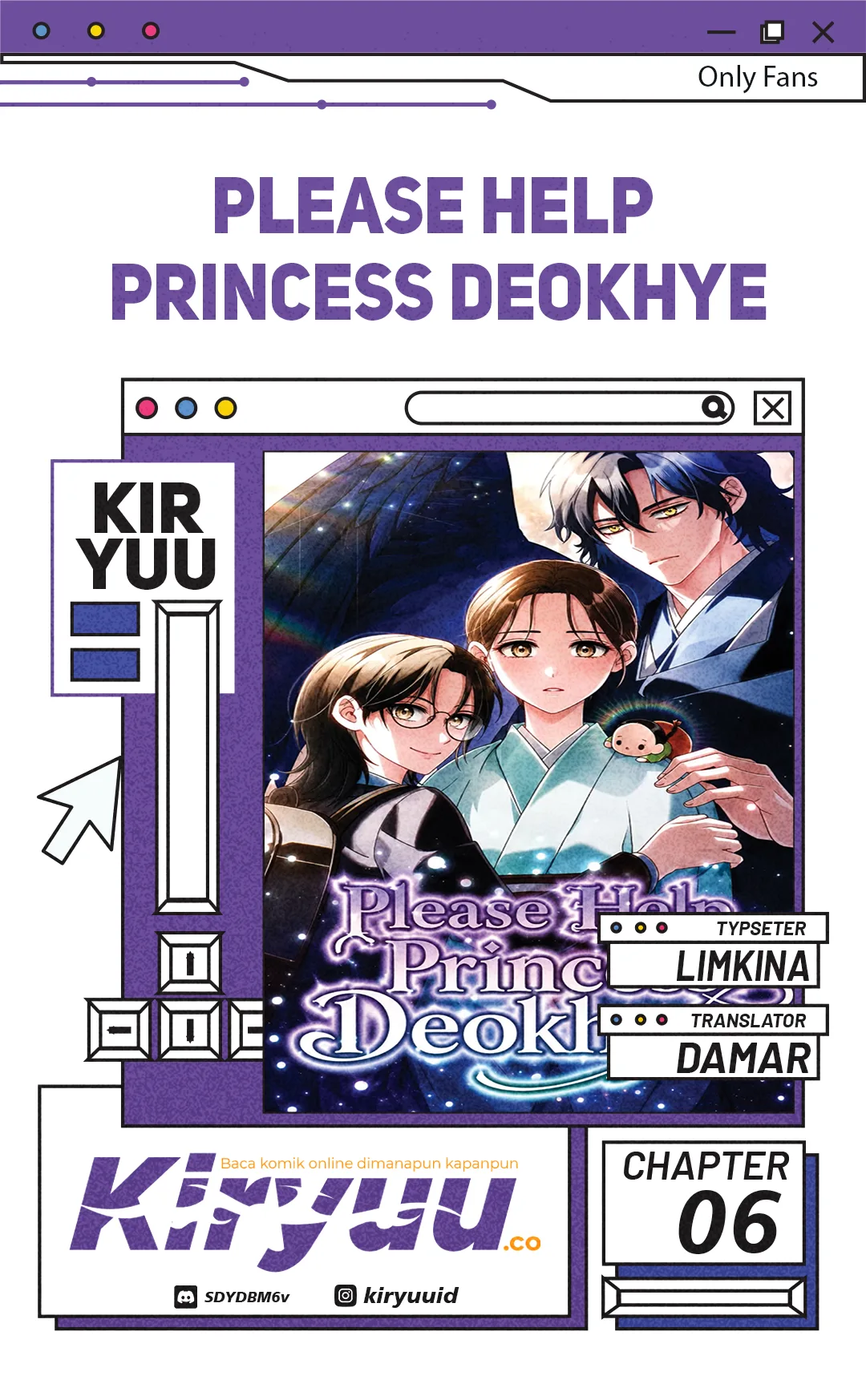 Please Help Princess Deokhye Chapter 6 halaman 1