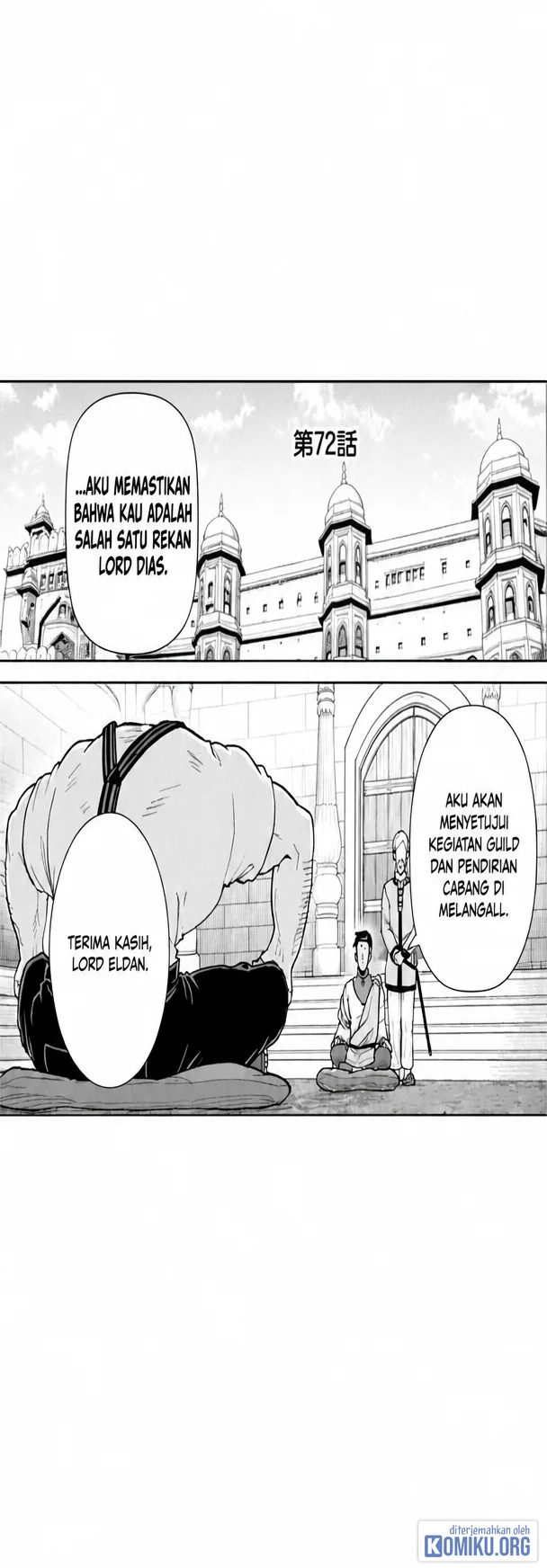 Ryoumin 0-nin Start no Henkyou Ryoushusama Chapter 72.1 halaman 1