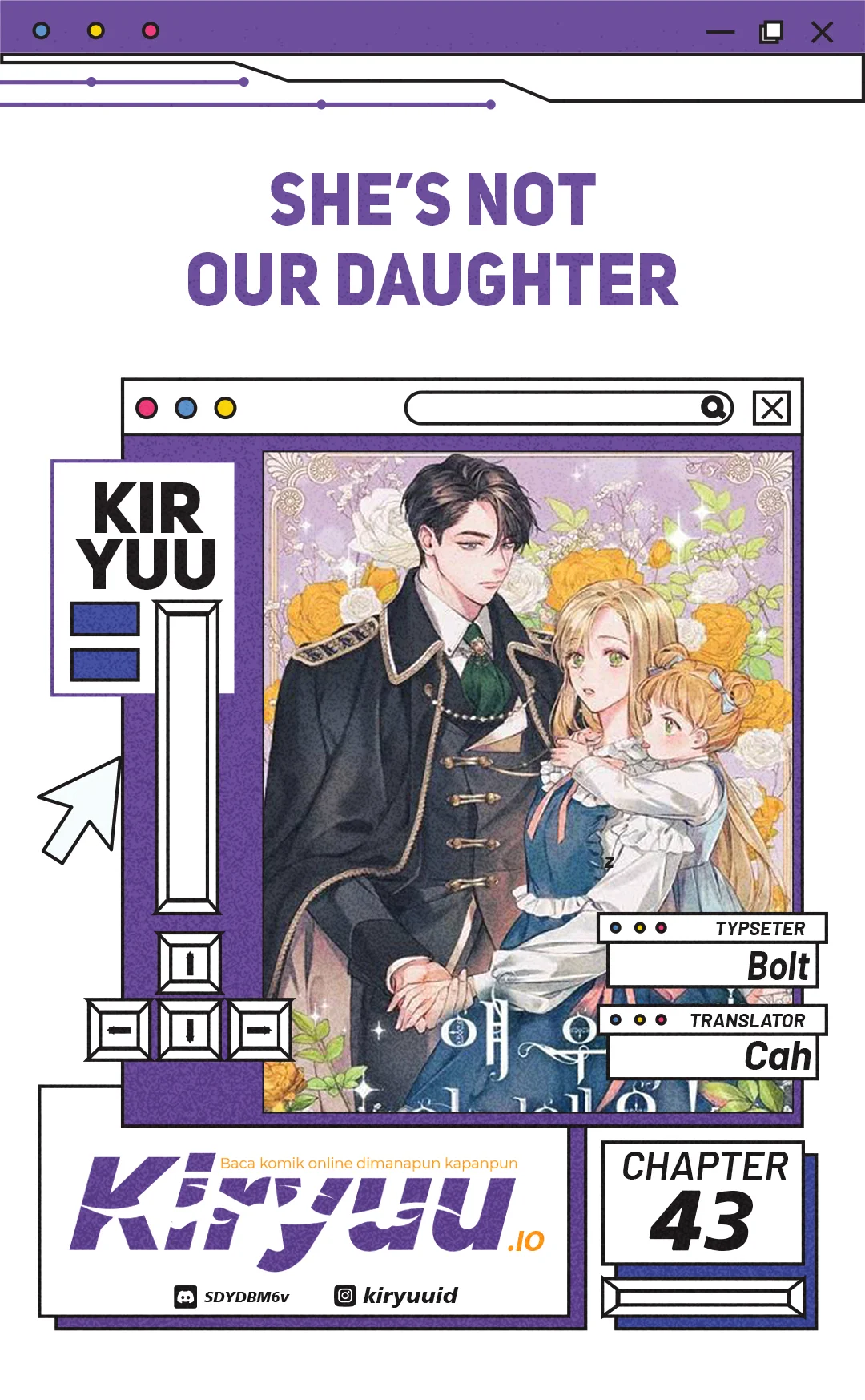 She’s Not Our Daughter! Chapter 43 halaman 1