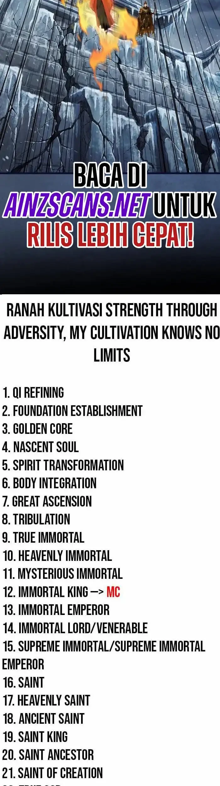 Strength Through Adversity, My Cultivation Knows No Limits Chapter 126 halaman 67
