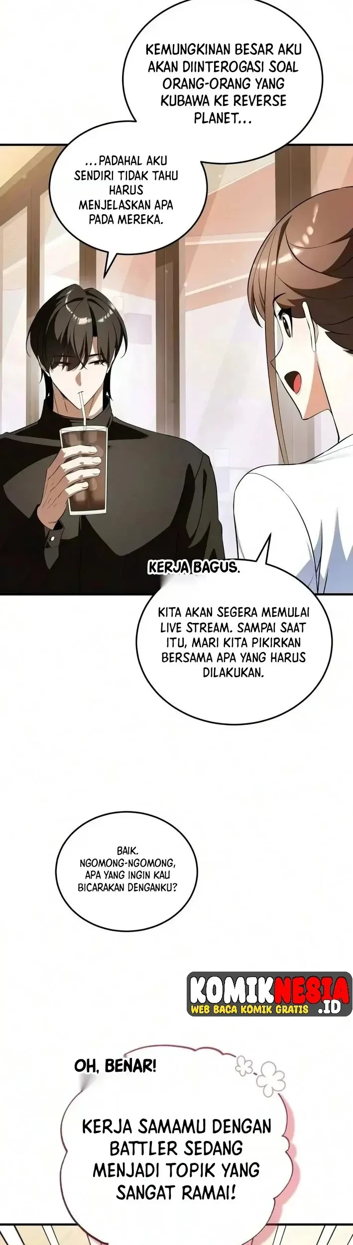 Superhuman Game Broadcast Chapter 40 halaman 55