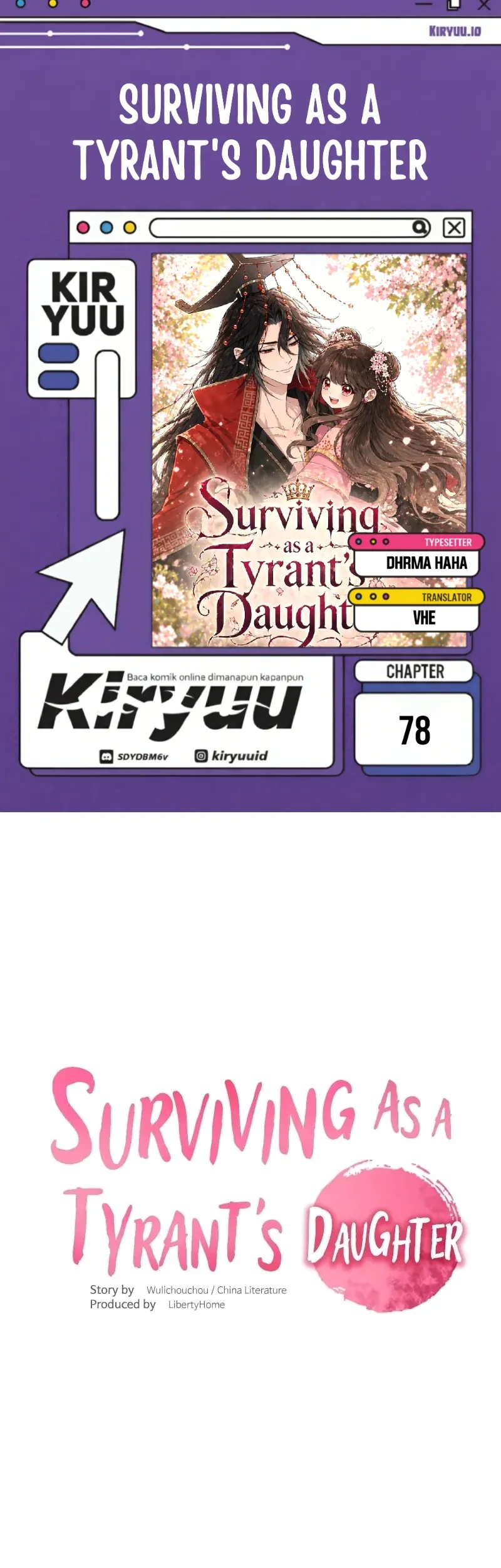 Surviving as a Tyrant’s Daughter Chapter 78 halaman 1