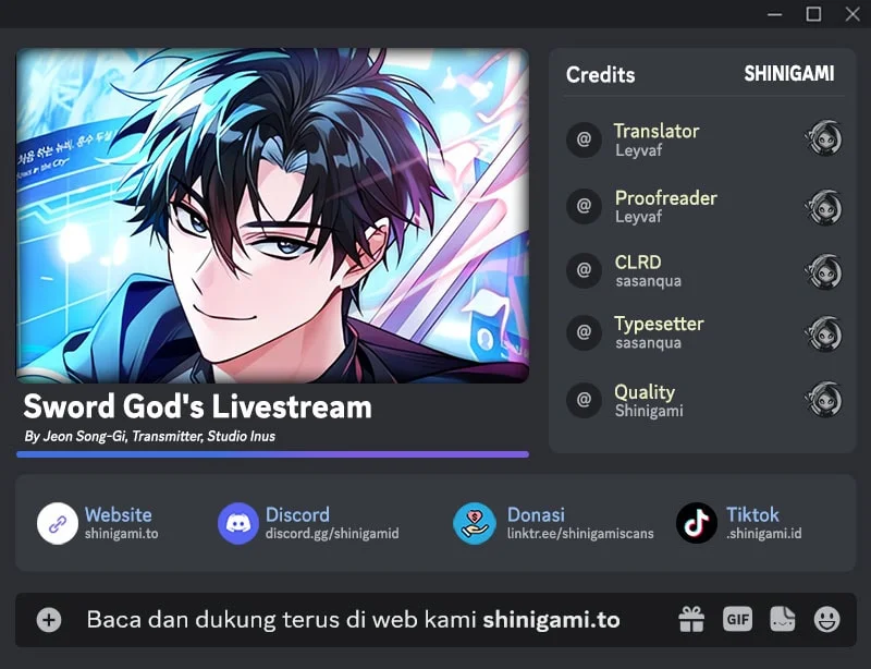Sword God's Livestream Chapter 29 halaman 1