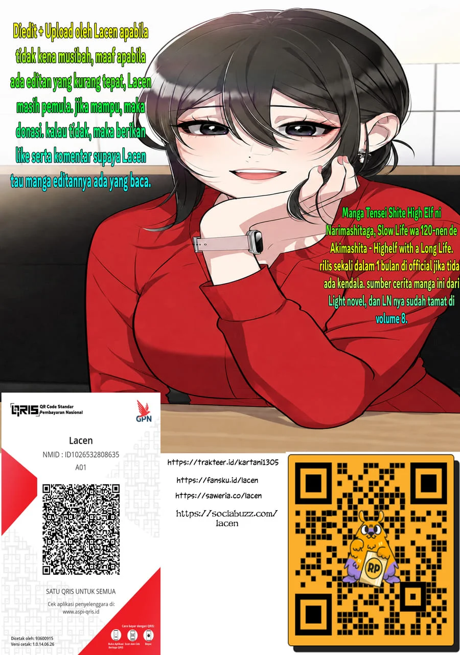 Tensei Shite High Elf ni Narimashitaga, Slow Life wa 120-nen de Akimashita Chapter 51 halaman 19
