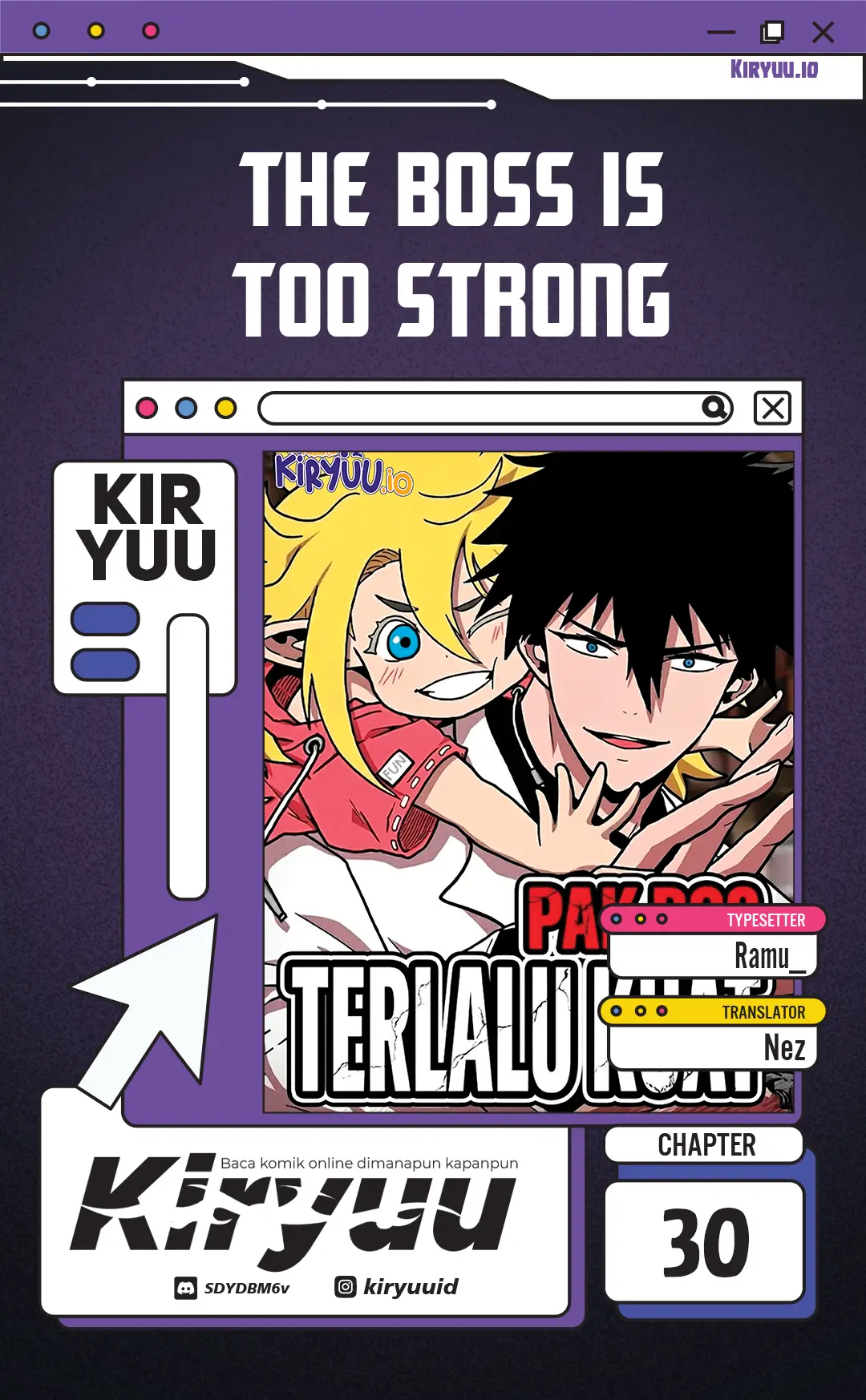The Boss Is Too Strong Chapter 30 halaman 1