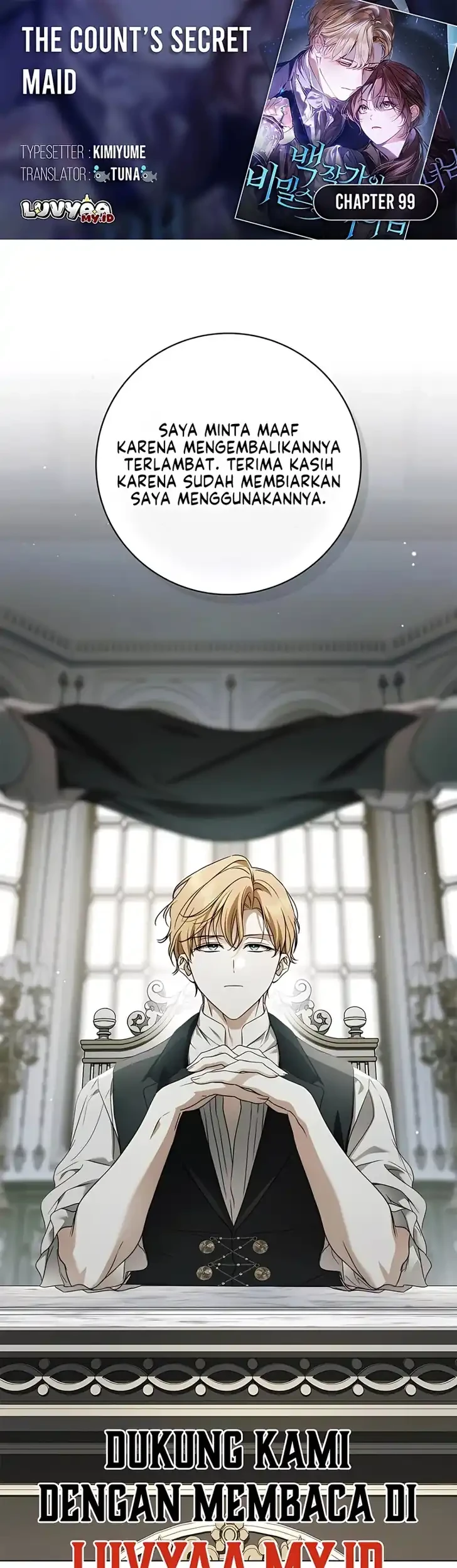 The Count’s Secret Maid Chapter 99 halaman 1