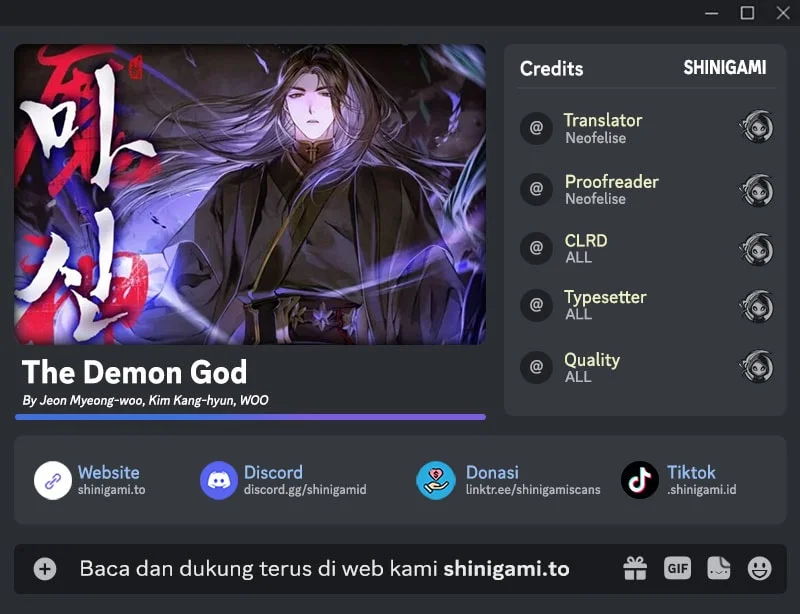 The Demon God Chapter 29 halaman 1