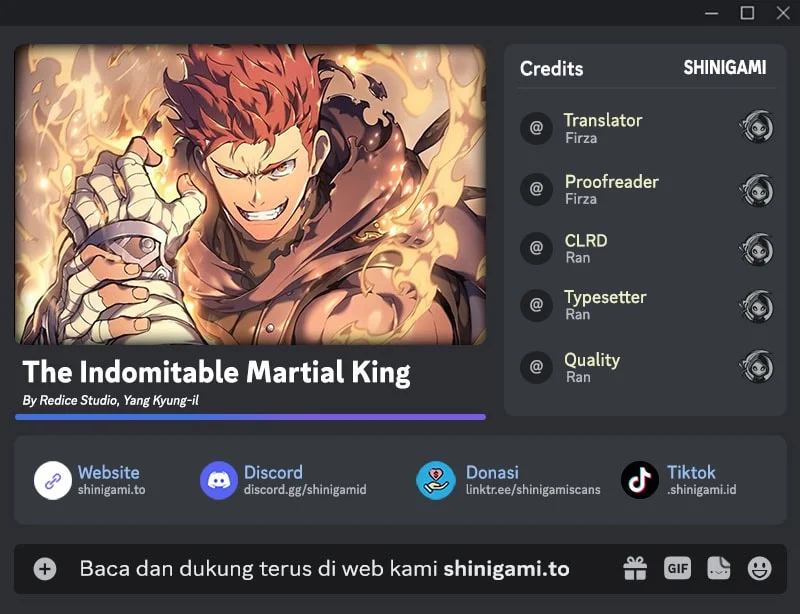 The Indomitable Martial King Chapter 142 halaman 1