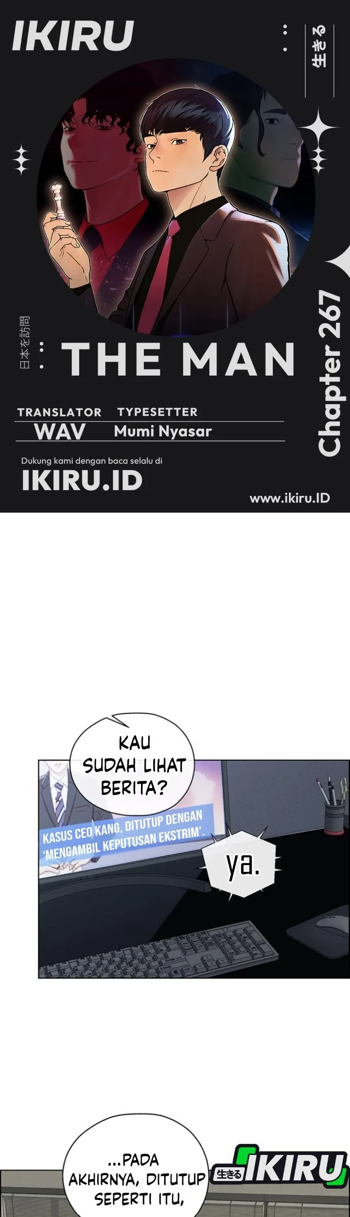 The Man Chapter 267 halaman 1