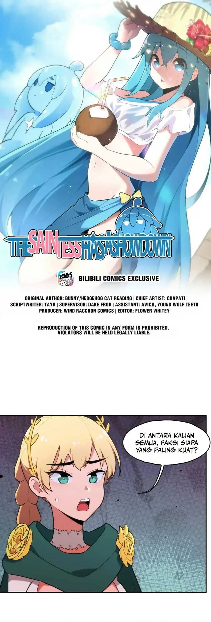 The Saintess Has a Showdown Chapter 167 halaman 2