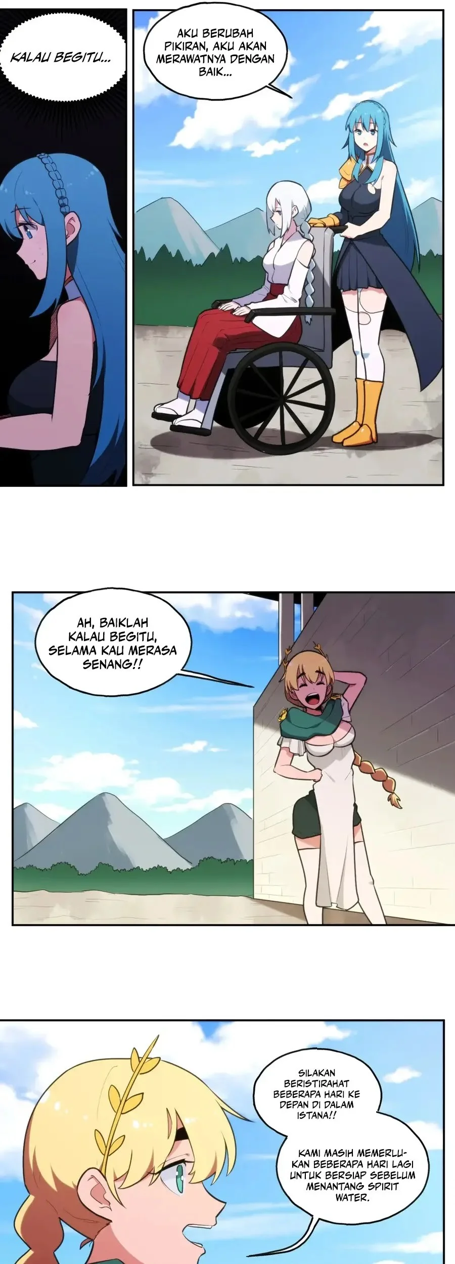 The Saintess Has a Showdown Chapter 168 halaman 4