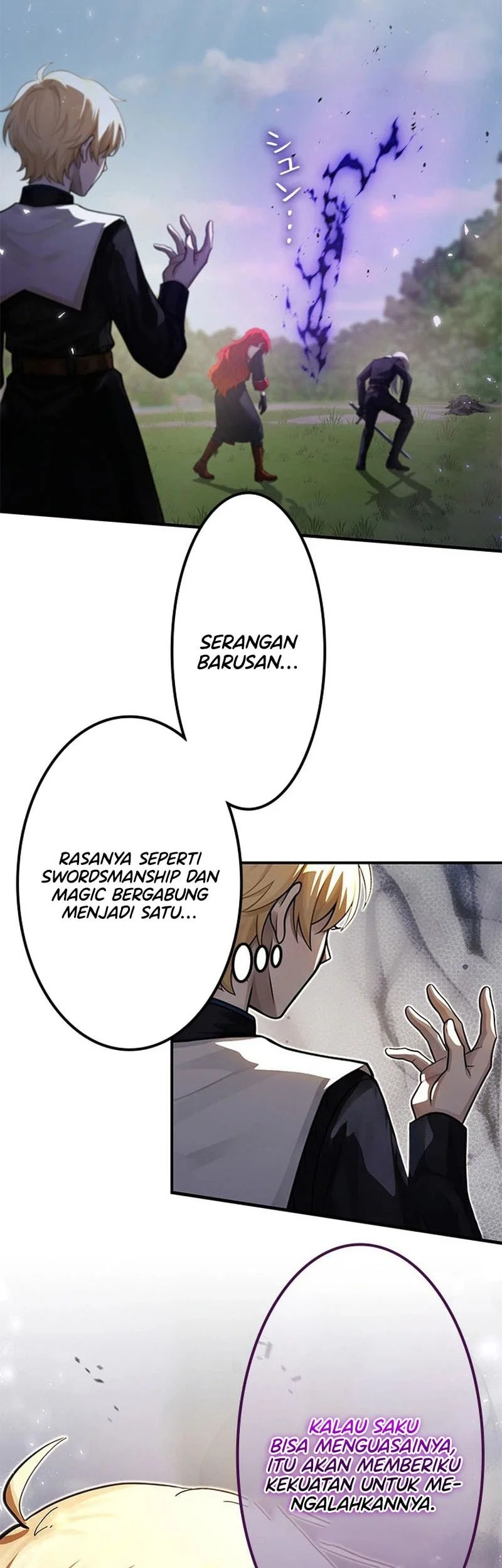 The Sword Saint Reincarnated Into A Noble Mage Family Chapter 12 halaman 5