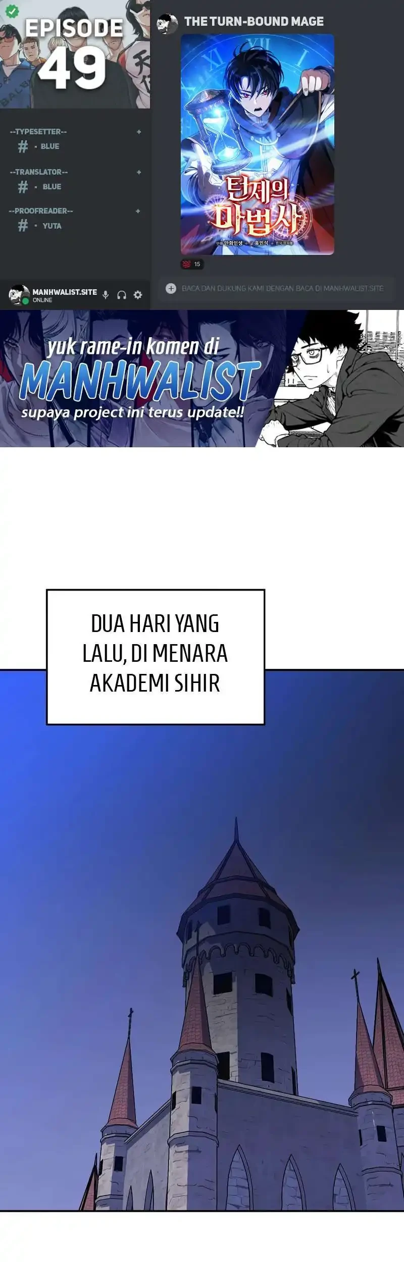 The Turn-Bound Mage Chapter 49 halaman 1
