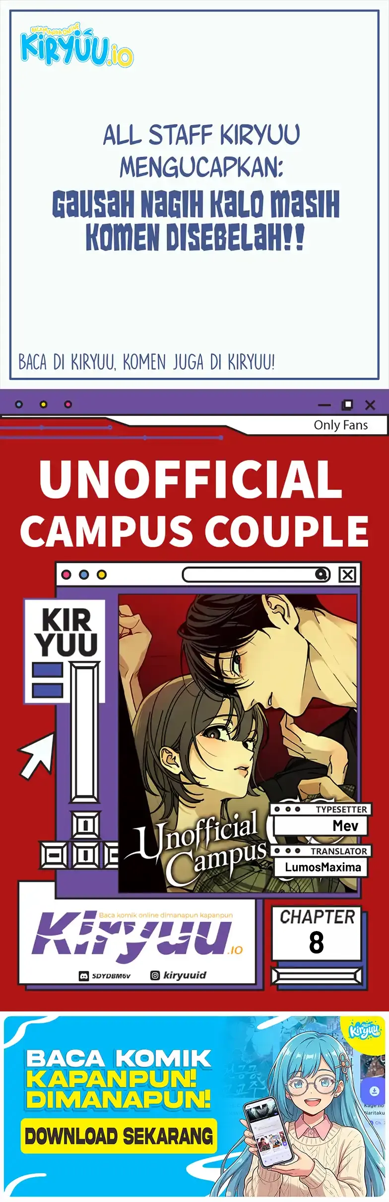 Unofficial Campus Couple Chapter 8 halaman 1