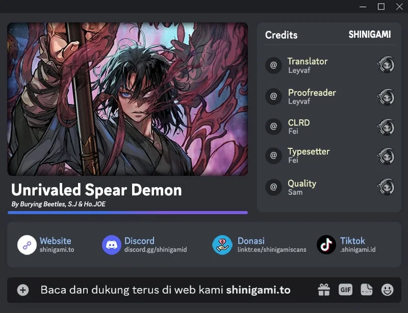 Unrivaled Spear Demon Chapter 48 halaman 1