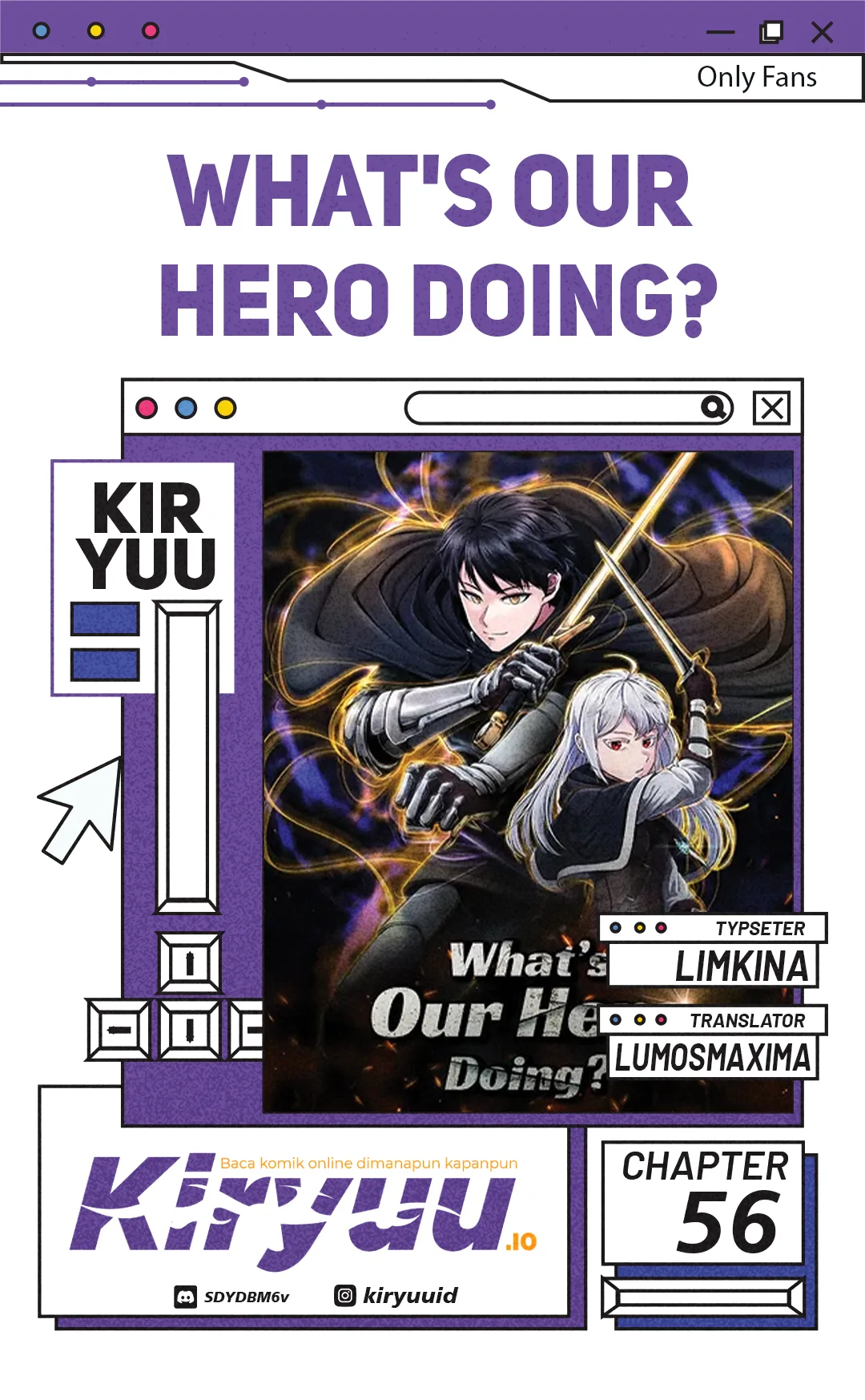 What’s Our Hero Doing? Chapter 56 halaman 1