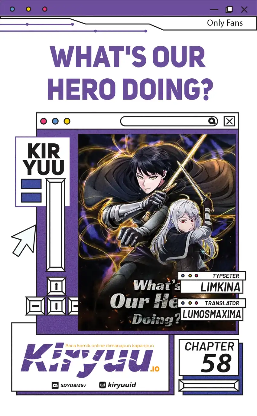 What’s Our Hero Doing? Chapter 58 halaman 1