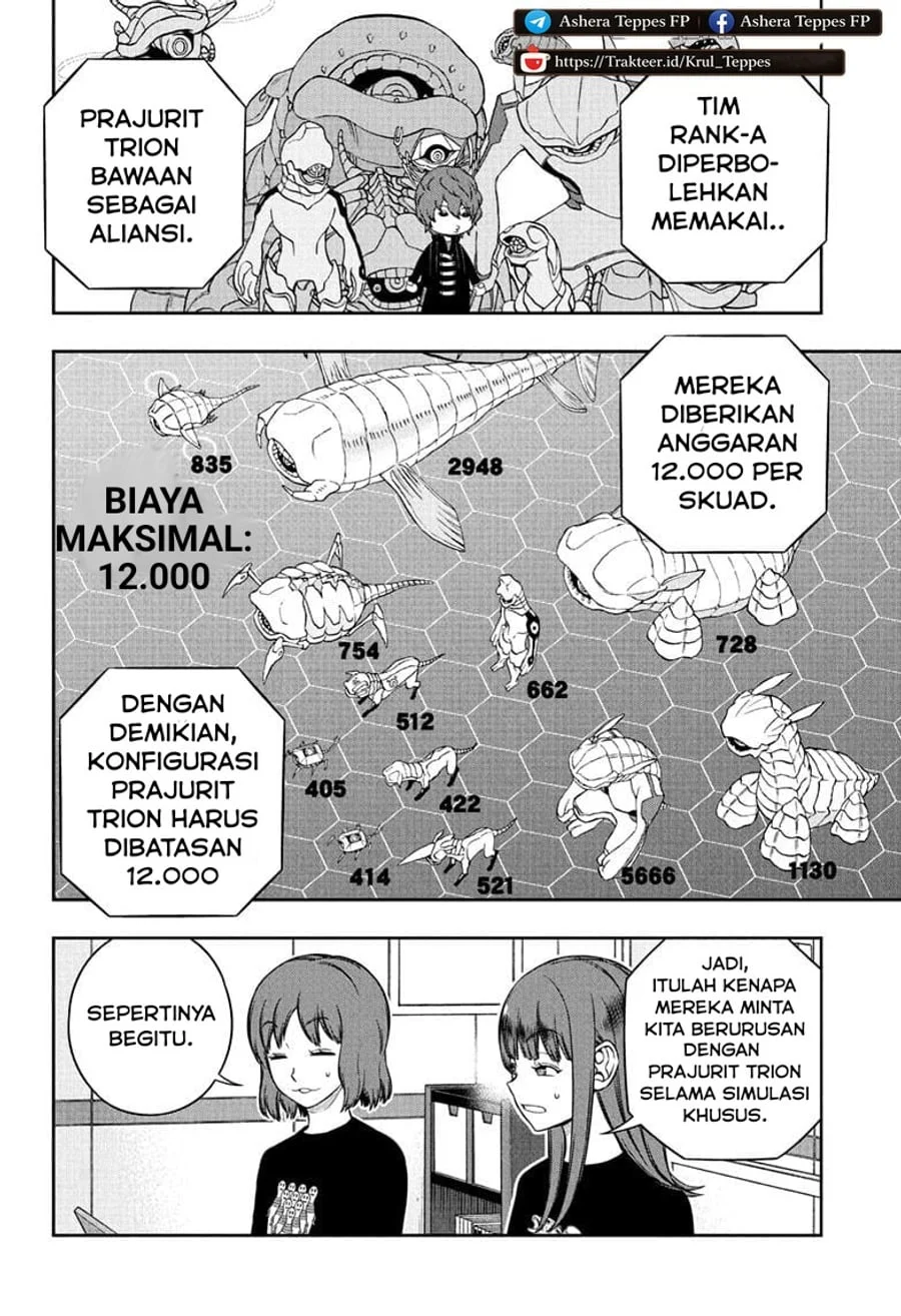 World Trigger Chapter 256 halaman 16