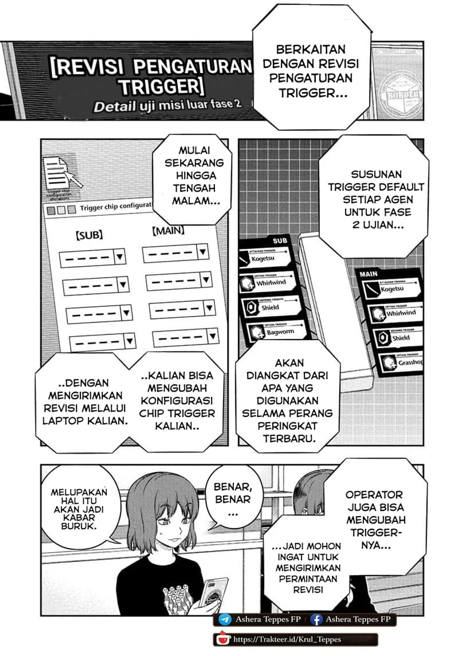 World Trigger Chapter 256 halaman 19