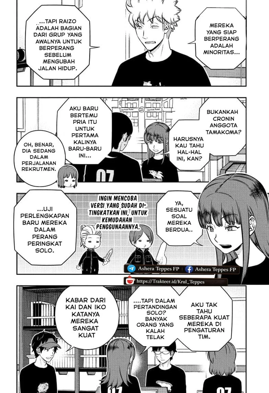 World Trigger Chapter 257 halaman 3