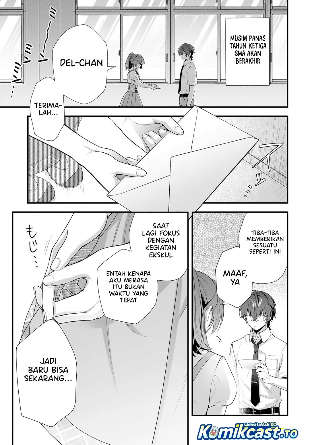 Yotte, Hatsukoi wa Shoumei sareta. Delta to Gamma no Rigakubu Note Chapter 1 halaman 4