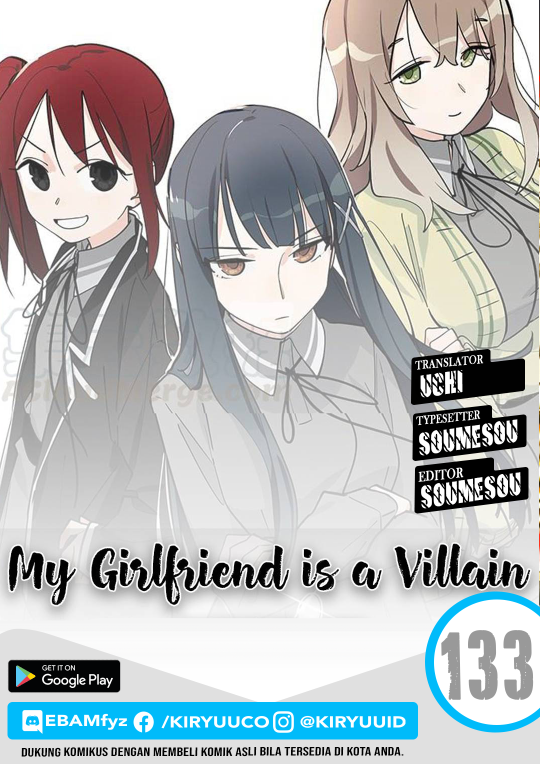 My Girlfriend is a Villain Chapter 133 halaman 1