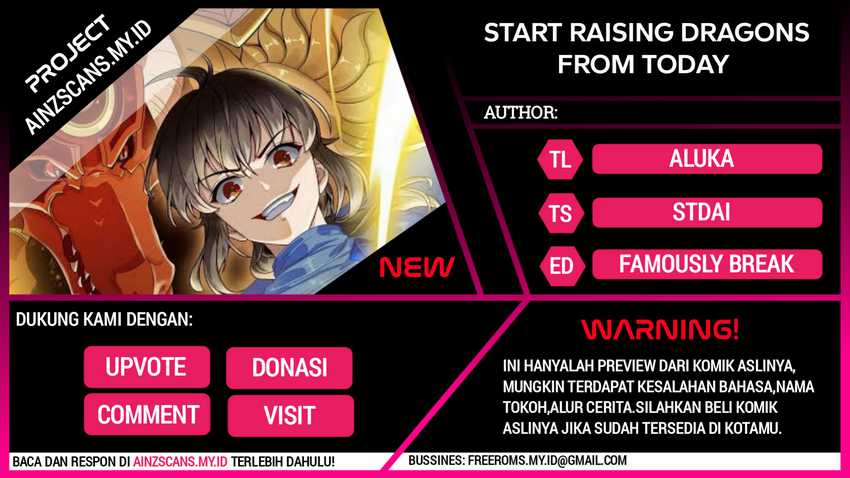 Start Raising Dragons From Today Chapter 10 halaman 1