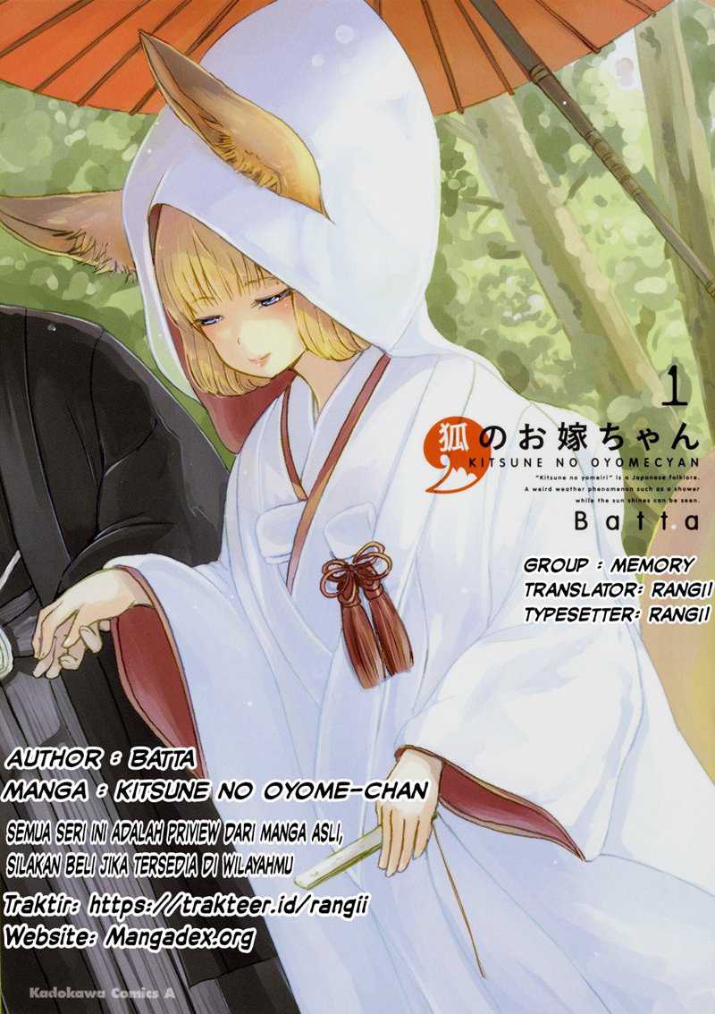 Kitsune no Oyome-chan Chapter 3 halaman 1