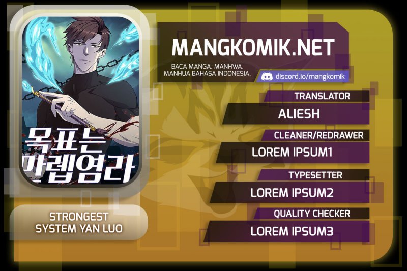 Strongest System Yan Luo Chapter 128 halaman 1