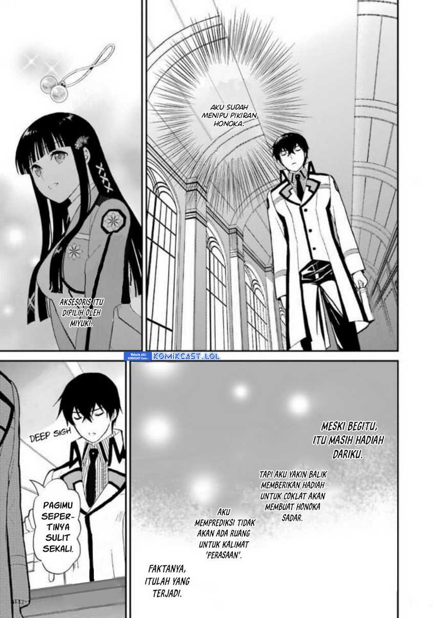 Mahouka Koukou no Rettousei – Raihousha-hen Chapter 19 halaman 10