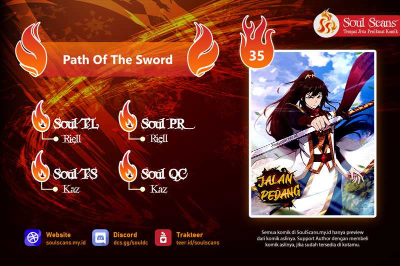 Path of the Sword Chapter 35 halaman 1