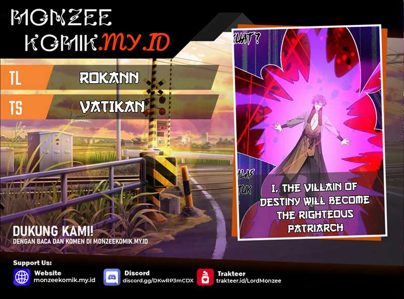 I, The Villain of Destiny Will Become the Righteous Patriarch Chapter 24 halaman 1