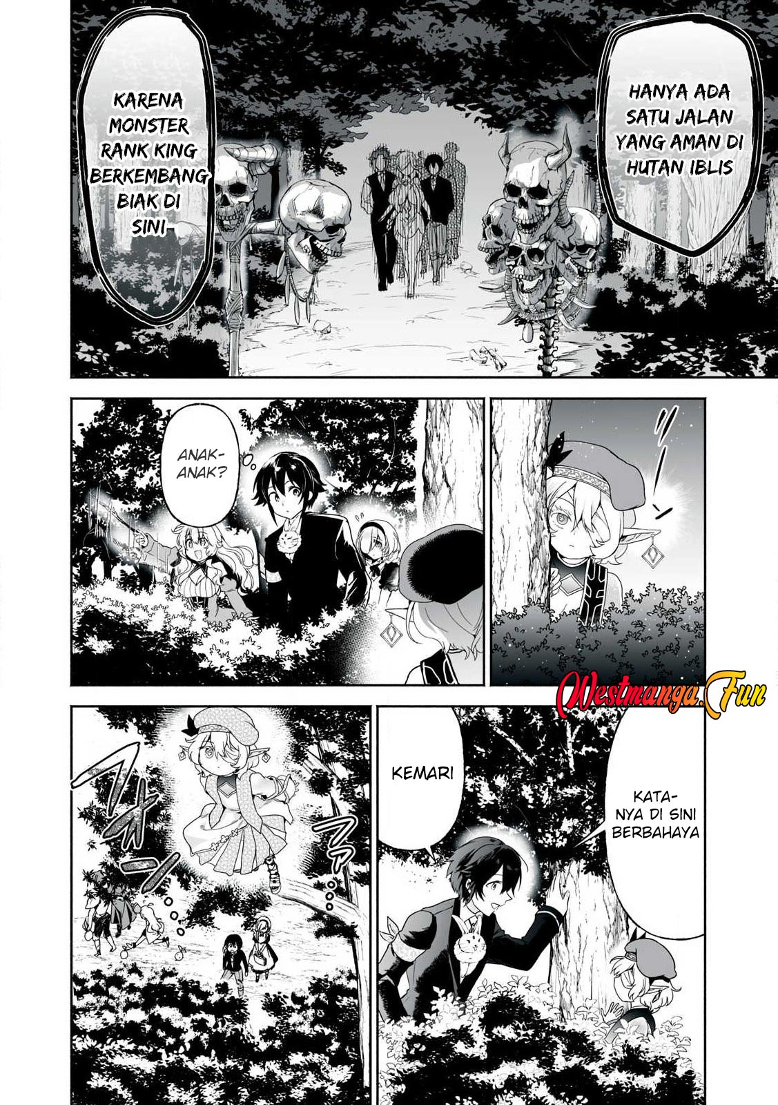 Tensei Kizoku no Bannou Kaitaku Kara ~”Kakudai & Shukushou” Sukiru o Tsukatte Itara Saikyou Ryouchi ni Narimashita~ Chapter 47 halaman 12