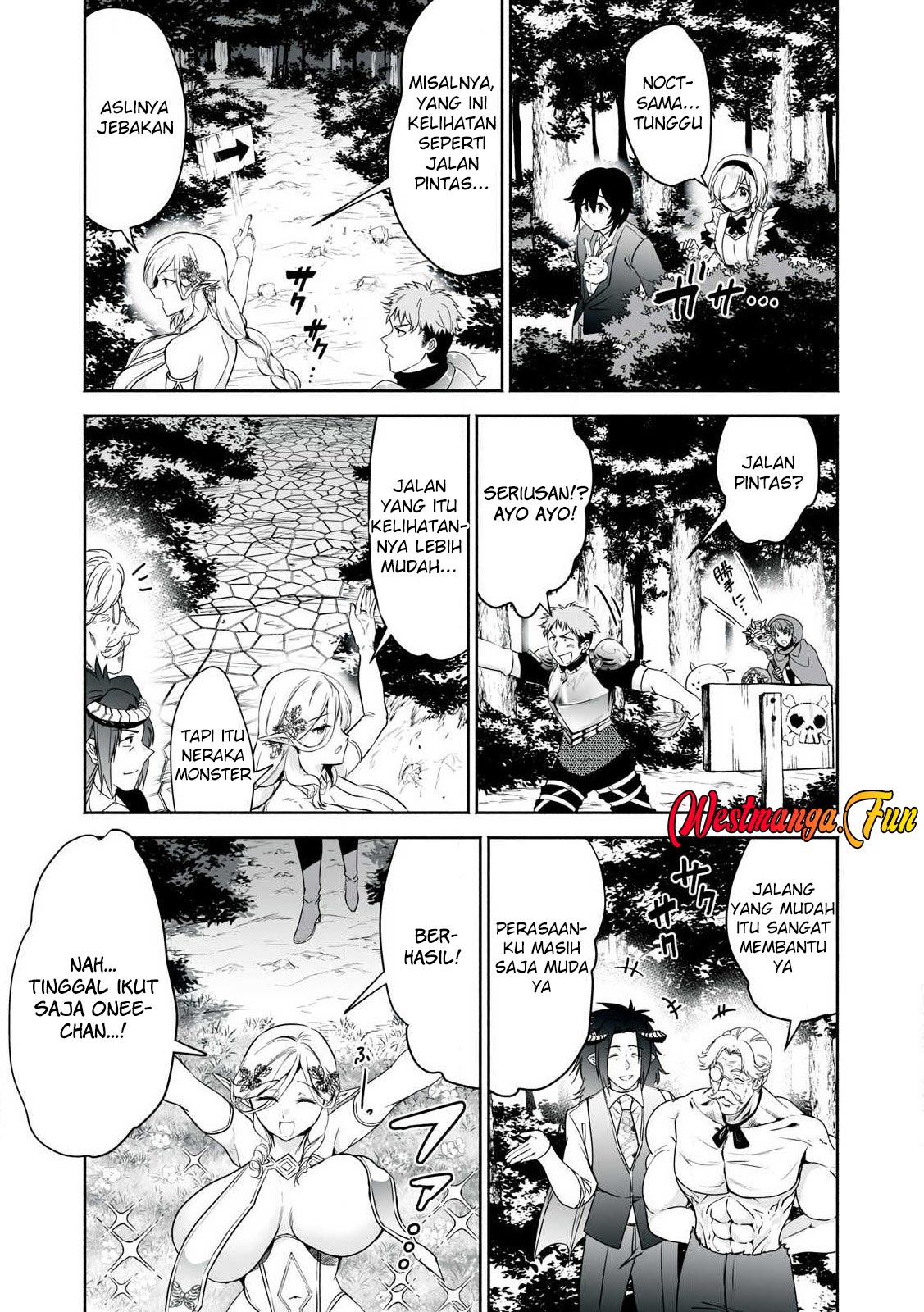 Tensei Kizoku no Bannou Kaitaku Kara ~”Kakudai & Shukushou” Sukiru o Tsukatte Itara Saikyou Ryouchi ni Narimashita~ Chapter 47 halaman 13