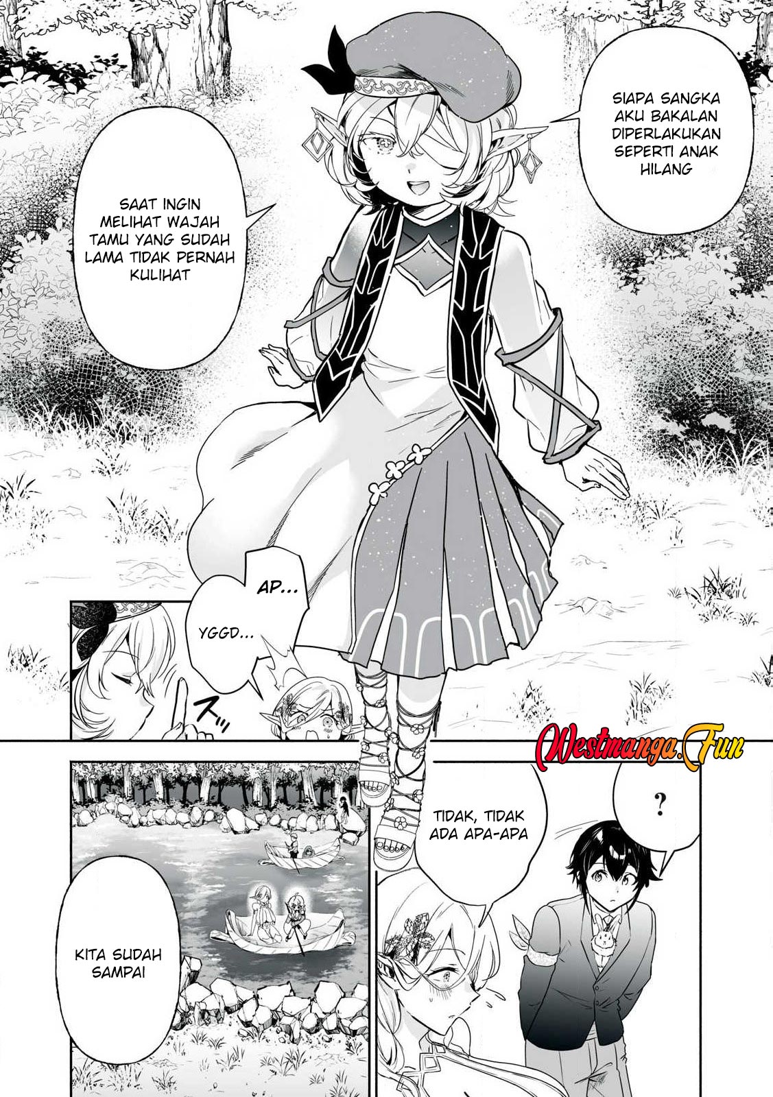 Tensei Kizoku no Bannou Kaitaku Kara ~”Kakudai & Shukushou” Sukiru o Tsukatte Itara Saikyou Ryouchi ni Narimashita~ Chapter 47 halaman 20