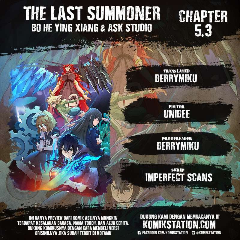 The Last Summoner Chapter 5.3 halaman 1