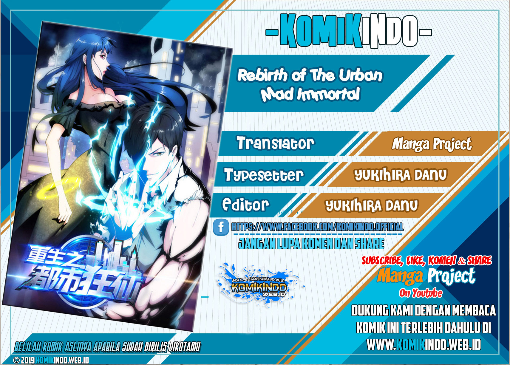 Rebirth Of The Urban Mad Immortal Chapter 59 halaman 1