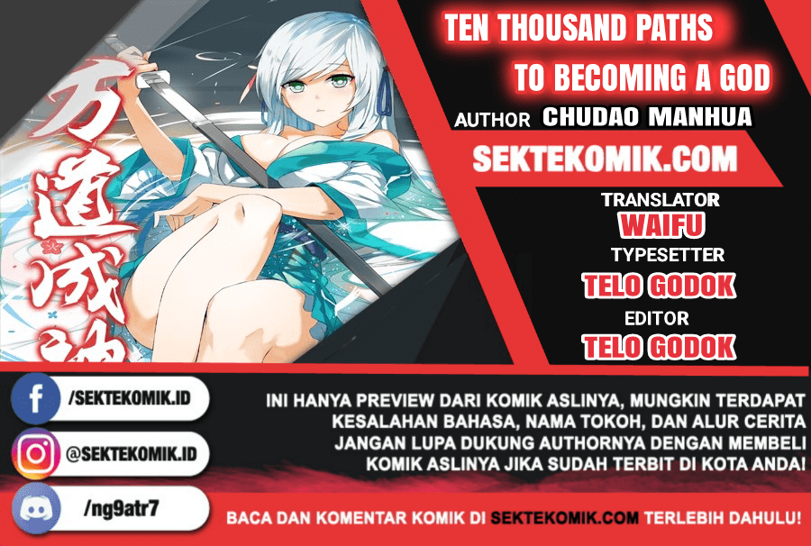 Ten Thousand Paths to Becoming a God Chapter 36 halaman 1