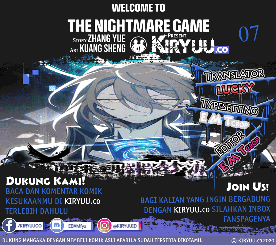 Welcome to the Nightmare Game Chapter 7 halaman 1