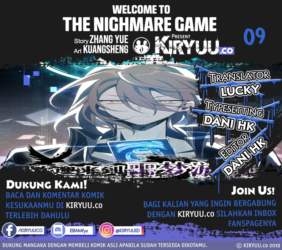 Welcome to the Nightmare Game Chapter 9 halaman 1