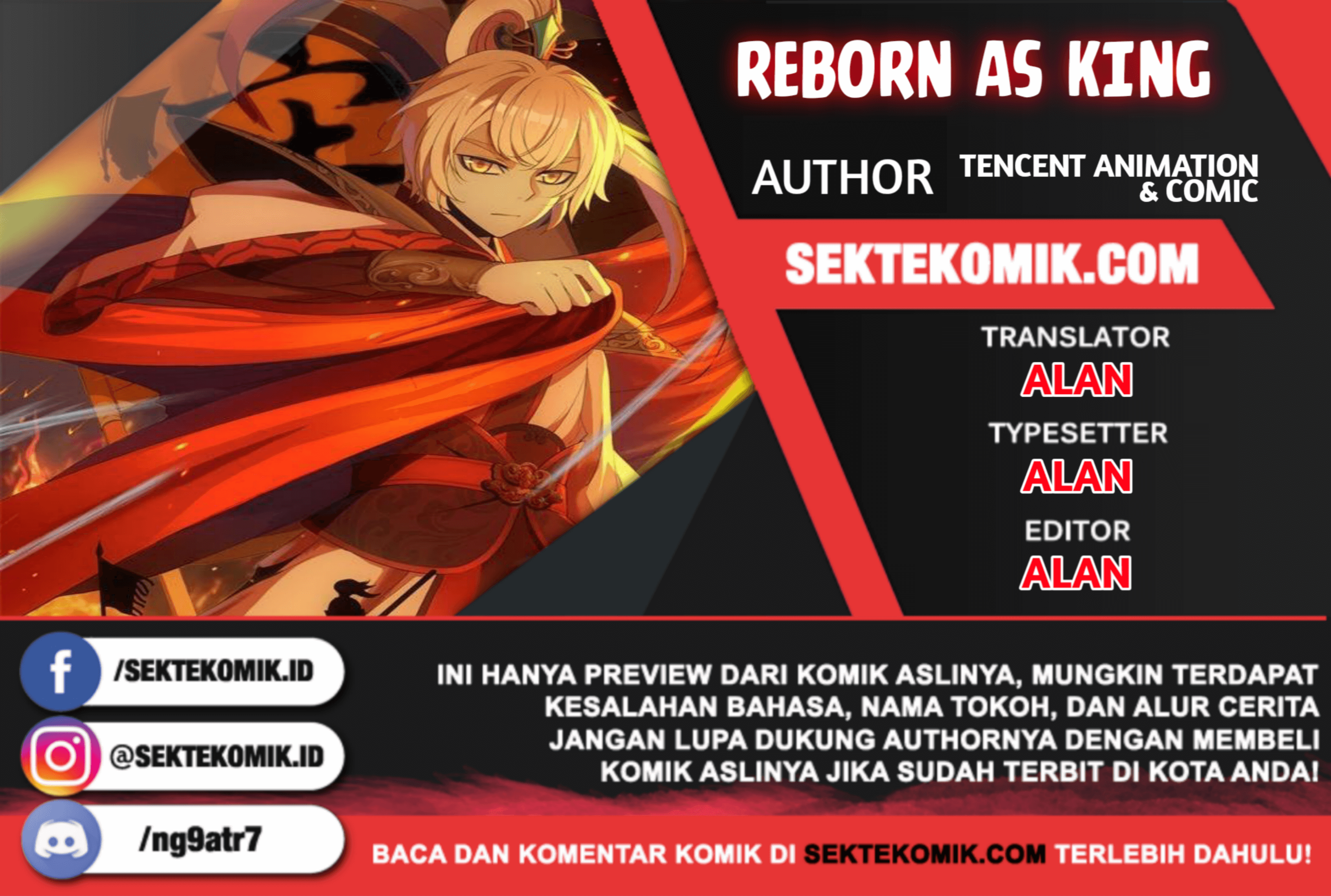 Reborn as King Chapter 38 halaman 1