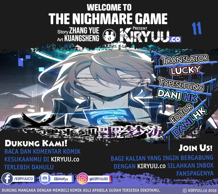 Welcome to the Nightmare Game Chapter 11 halaman 1