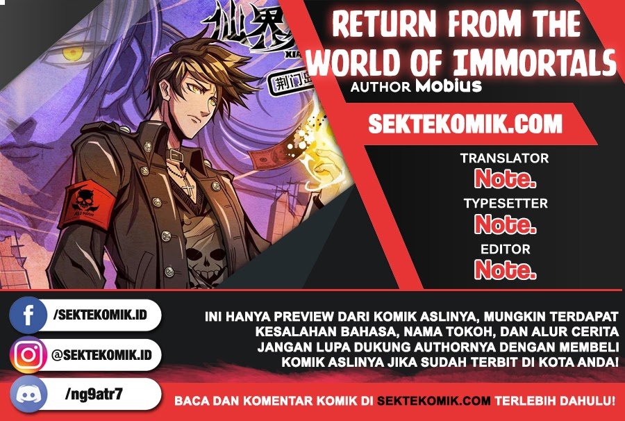 Return From the World of Immortals Chapter 133 halaman 1