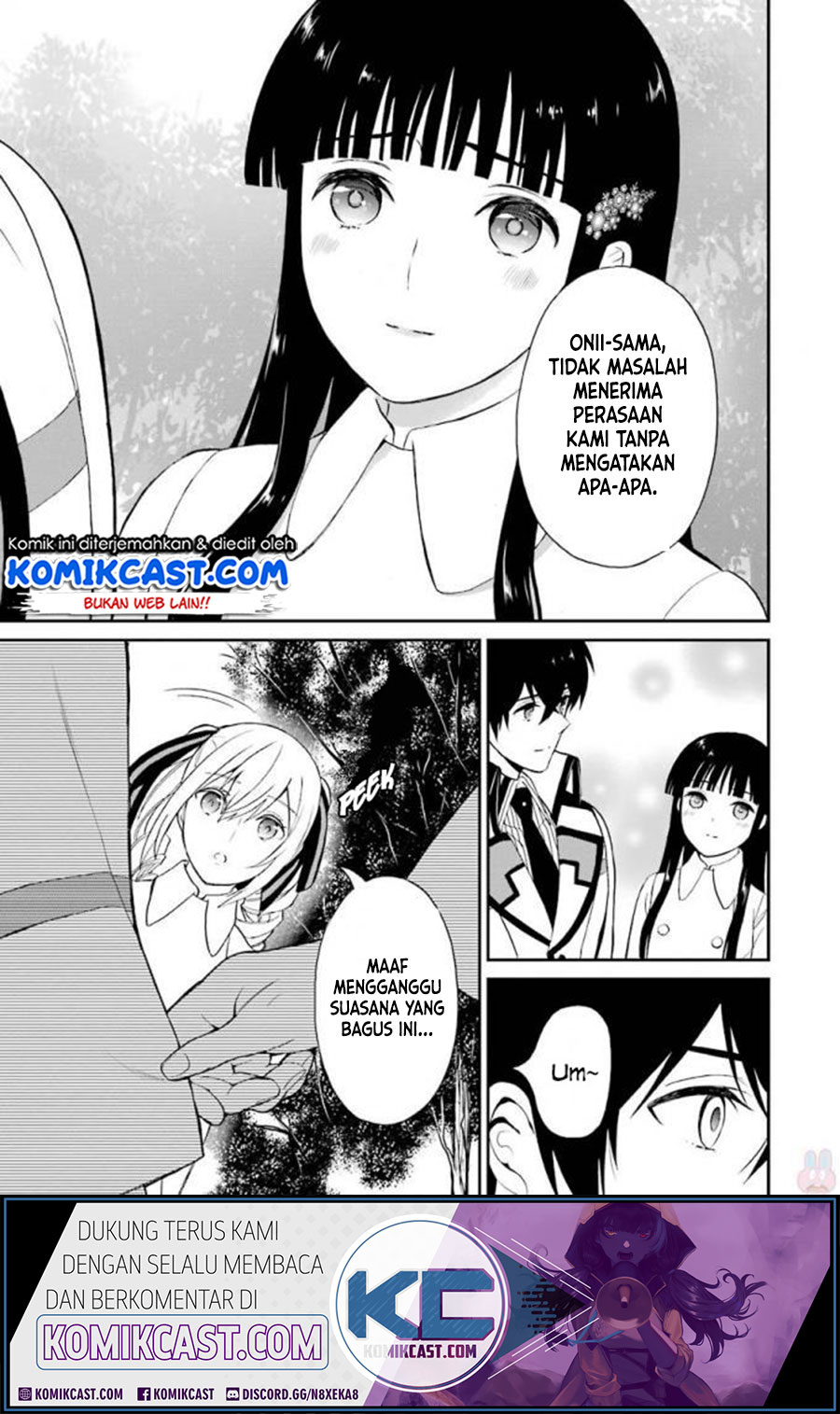 Mahouka Koukou no Rettousei – Raihousha-hen Chapter 18 halaman 14