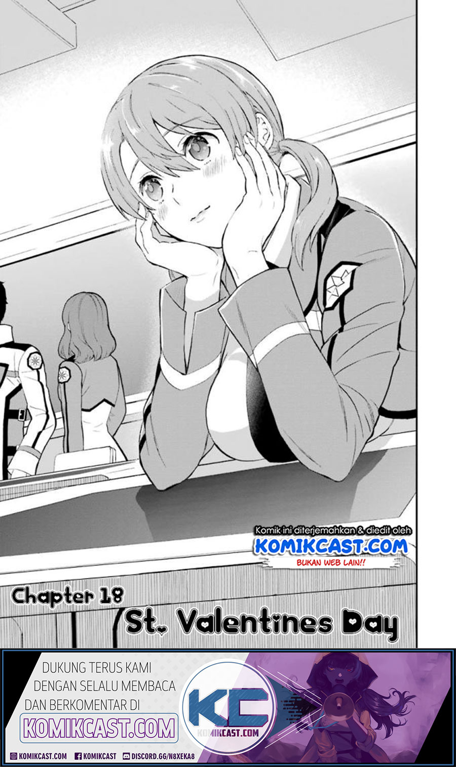 Mahouka Koukou no Rettousei – Raihousha-hen Chapter 18 halaman 4